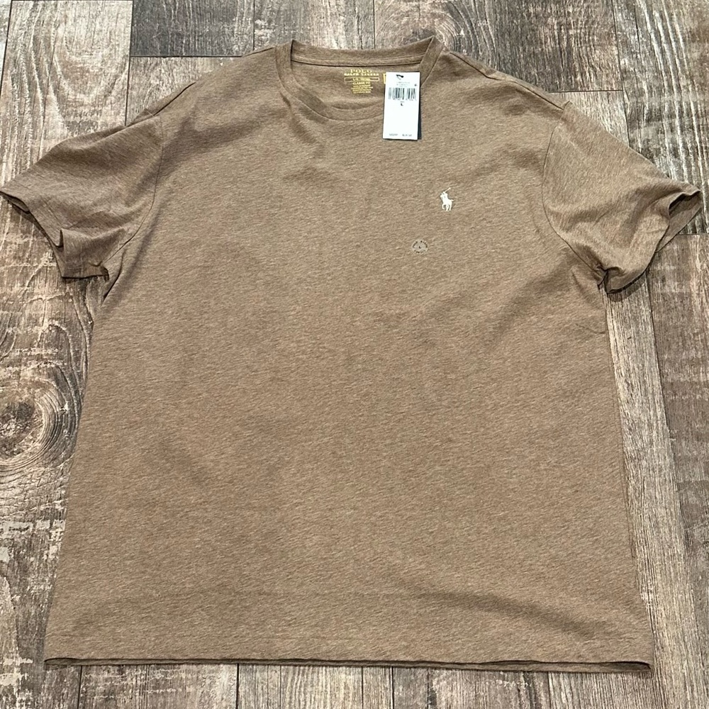 Polo by Ralph Lauren Brown Short Sleeve Tee